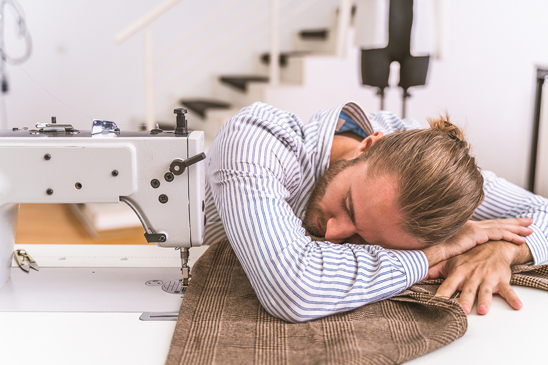 Fashion designer working on a clothing brand Scoliosis Treatment Chiropractic